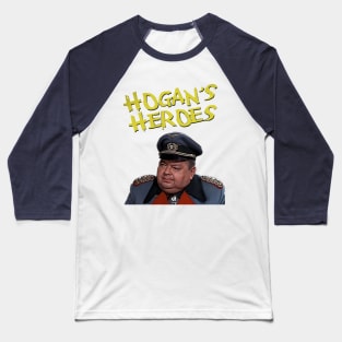 Hogan's Heroes, General Albert Burkhalter Baseball T-Shirt